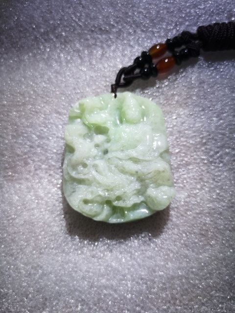 古玩玉器觀音牌子拍賣,當前價格450元
