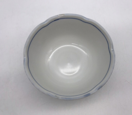 古玩陶瓷上世紀六十至八十年代花卉紋碗拍賣,當前價格150元