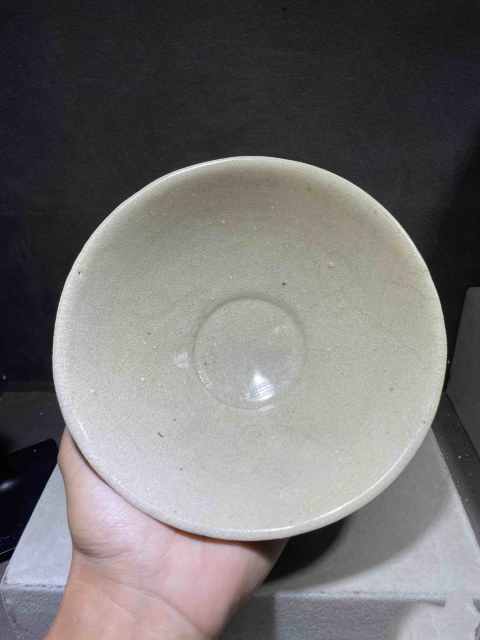 古玩陶瓷影青釉劃花斗笠碗拍賣,當(dāng)前價(jià)格301元