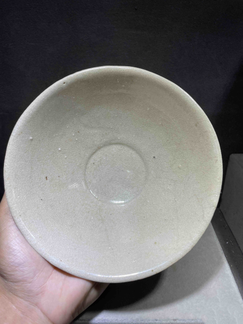 古玩陶瓷影青釉劃花斗笠碗拍賣,當(dāng)前價(jià)格301元