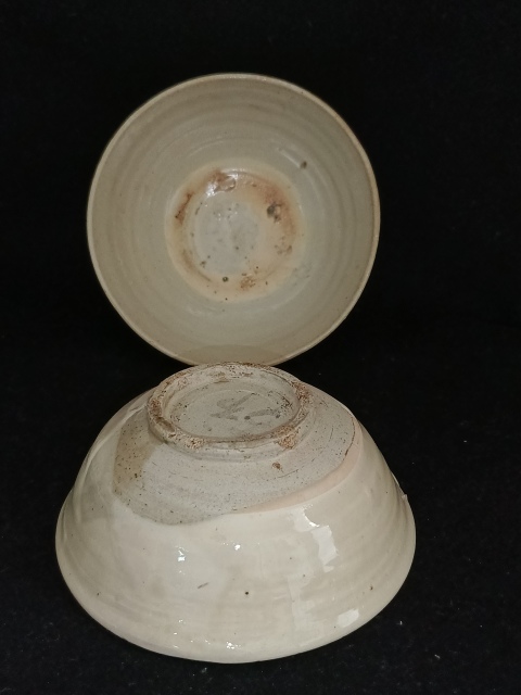 古玩陶瓷元代磁州窯白釉碗拍賣,當前價格1666元