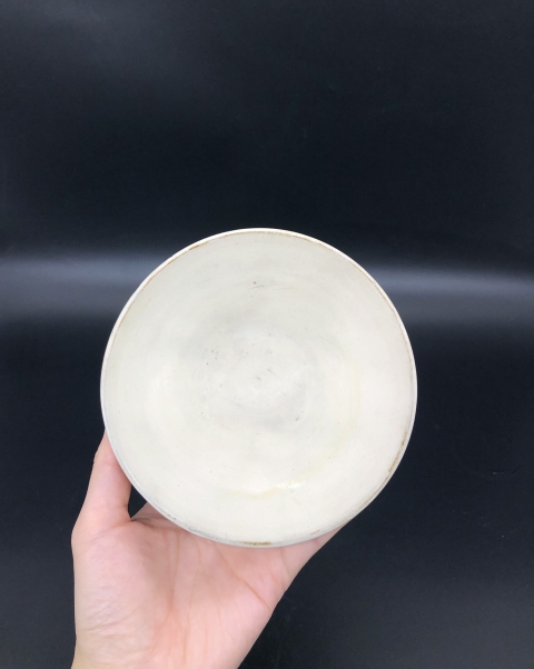 古玩陶瓷元代?白釉盞拍賣,當前價格1500元