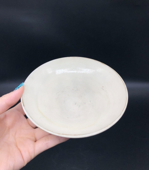 古玩陶瓷元代?白釉盞拍賣,當前價格1500元
