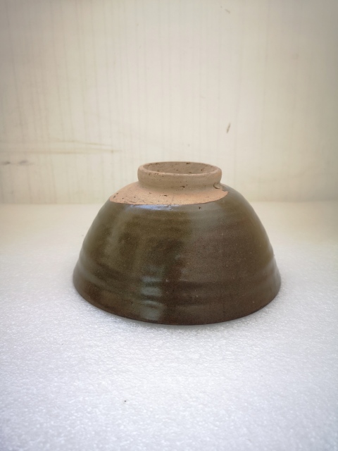 古玩陶瓷磁州窯茶葉末釉碗拍賣，當前價格680元