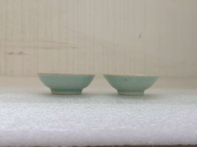 古玩陶瓷豆青釉小盤拍賣,當(dāng)前價(jià)格298元