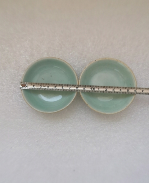 古玩陶瓷豆青釉小盤拍賣,當(dāng)前價(jià)格298元