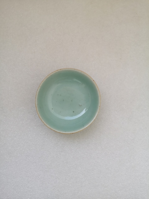古玩陶瓷豆青釉小盤拍賣,當(dāng)前價(jià)格298元