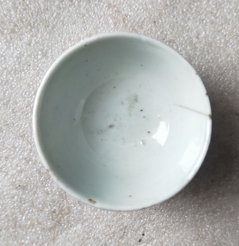 古玩陶瓷晚清玩玉款三星高照圖青花杯拍賣,當前價格188元