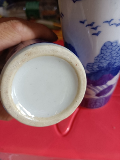 古玩陶瓷六十至八十年代山水紋青花筆筒拍賣,當(dāng)前價(jià)格408元