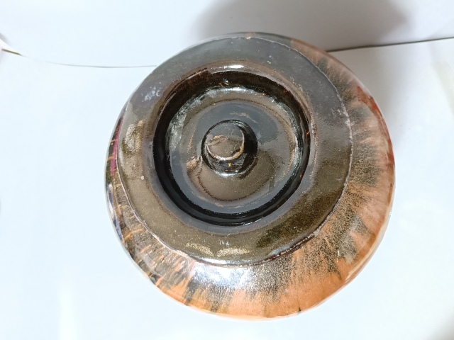 古玩陶瓷精美清代磁州窯變釉大罐拍賣，當前價格2999元