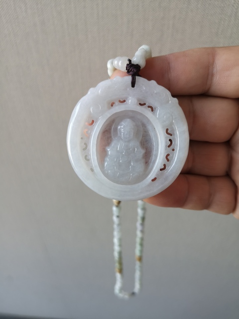 古玩玉器觀音佩拍賣，當(dāng)前價(jià)格850元