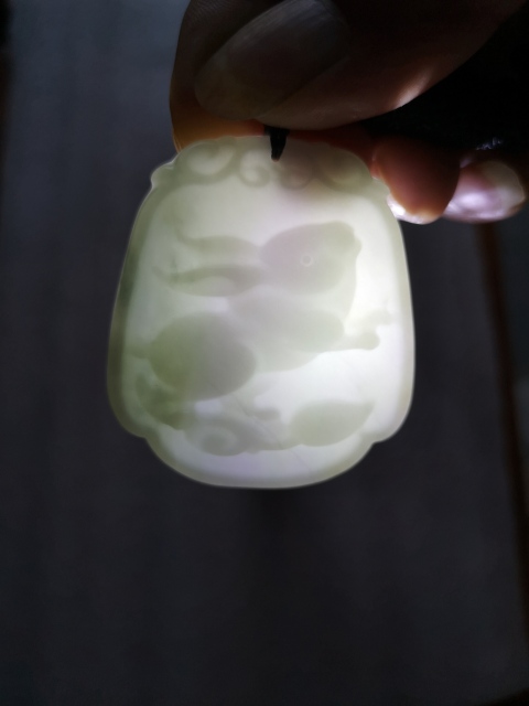 古玩玉器生肖兔牌子拍賣，當前價格298元