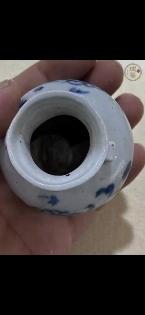 古玩陶瓷元青花花卉紋雙系罐(精品館藏)拍賣,當前價格20000元