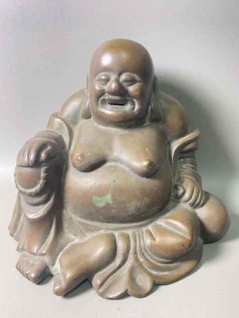 古玩雜項彌勒佛拍賣,當(dāng)前價格4600元