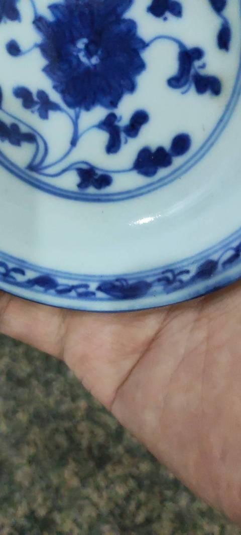 古玩陶瓷青花盤拍賣，當前價格2000元