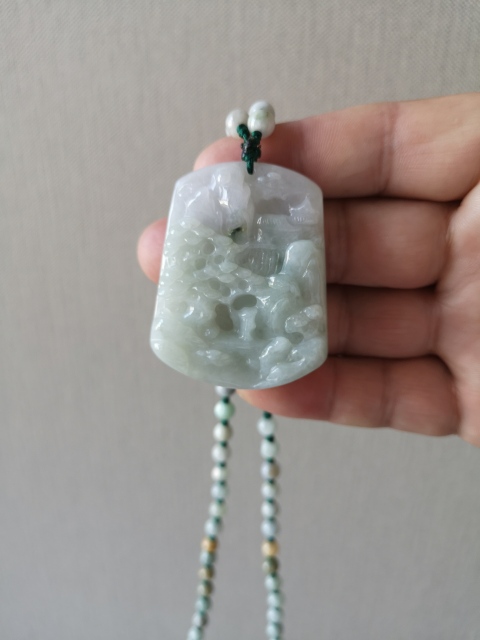 古玩玉器山水牌子拍賣(mài)，當(dāng)前價(jià)格298元