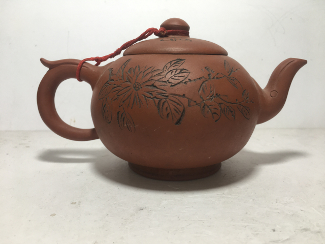 古玩雜項花卉詩文紫砂壺拍賣,當前價格0元