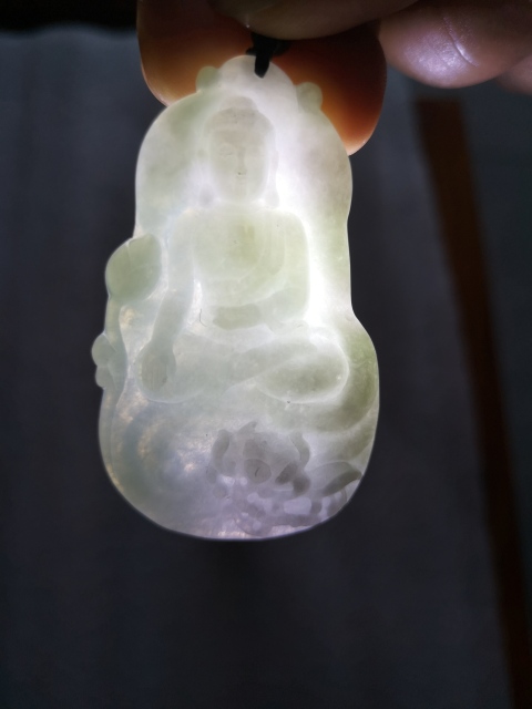 古玩玉器觀音拍賣,當前價格398元