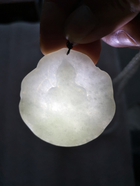 古玩玉器佛牌子拍賣,當前價格680元