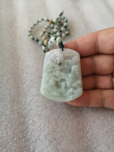 古玩玉器山水牌子拍賣(mài)，當(dāng)前價(jià)格298元