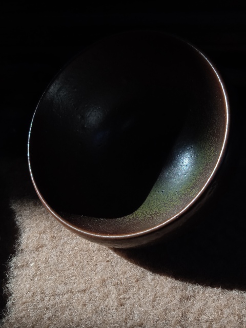 古玩陶瓷清代茶葉末釉杯拍賣，當前價格0元