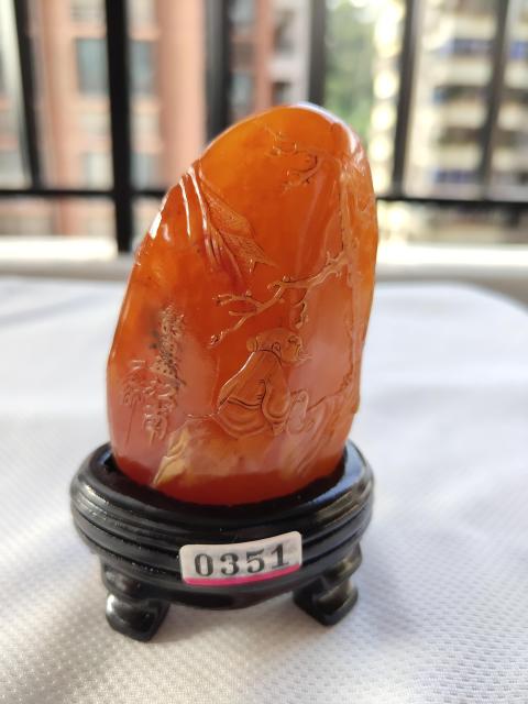 古玩玉器田黃雕件拍賣，當前價格13500元
