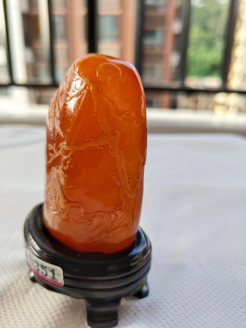 古玩玉器田黃雕件拍賣，當前價格13500元