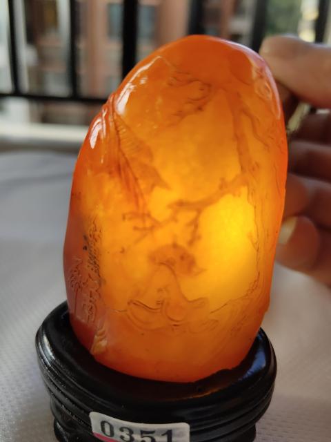 古玩玉器田黃雕件拍賣，當前價格13500元