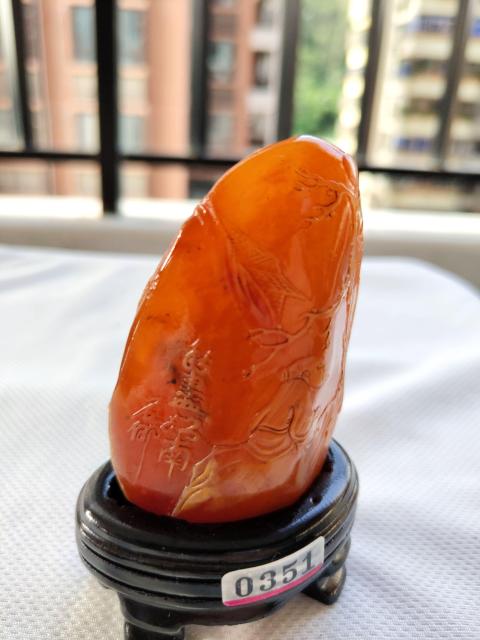古玩玉器田黃雕件拍賣，當前價格13500元
