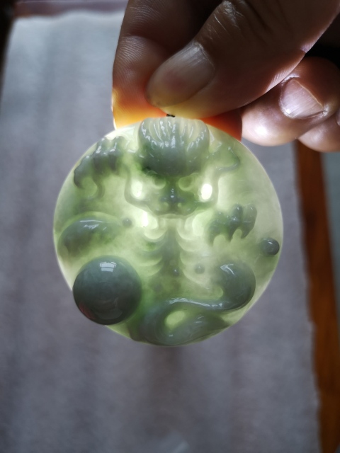 古玩玉器龍牌子拍賣,當前價格580元