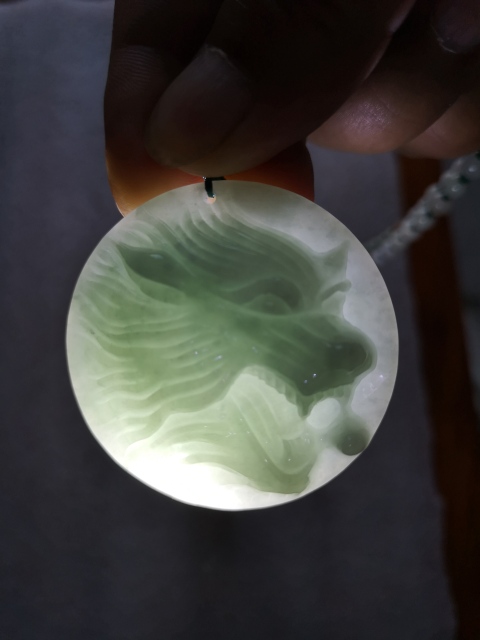 古玩玉器狼牌子拍賣，當前價格580元