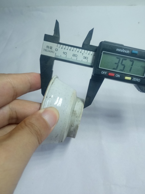 古玩陶瓷明末清初?單色白釉杯?拍賣,當前價格200元