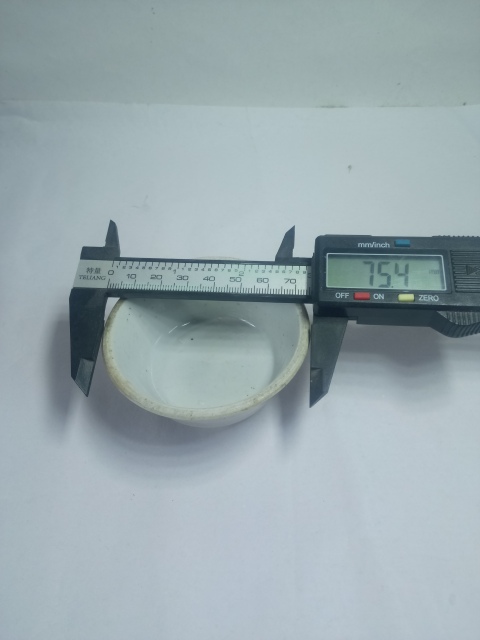 古玩陶瓷明末清初?單色白釉杯?拍賣,當前價格200元