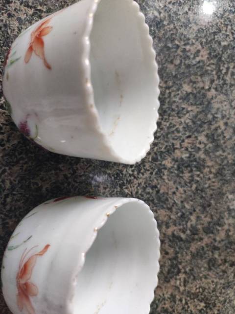 古玩陶瓷粉彩杯拍賣，當前價格8000元