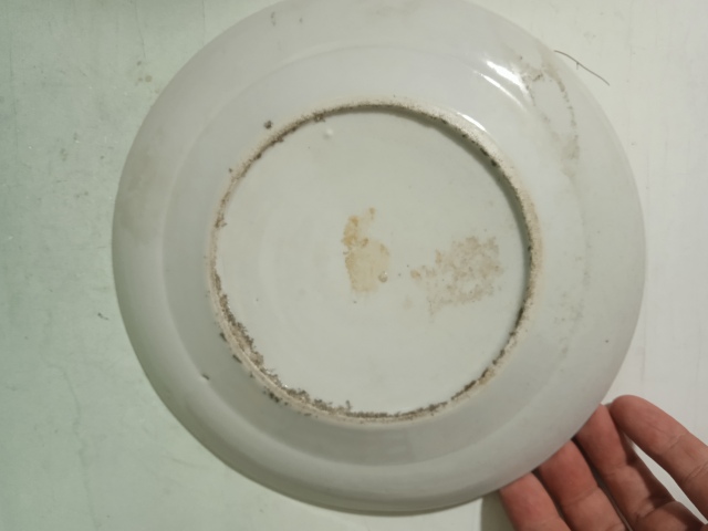 古玩陶瓷咸豐外銷開窗花鳥人物廣彩盤拍賣,當(dāng)前價(jià)格999元