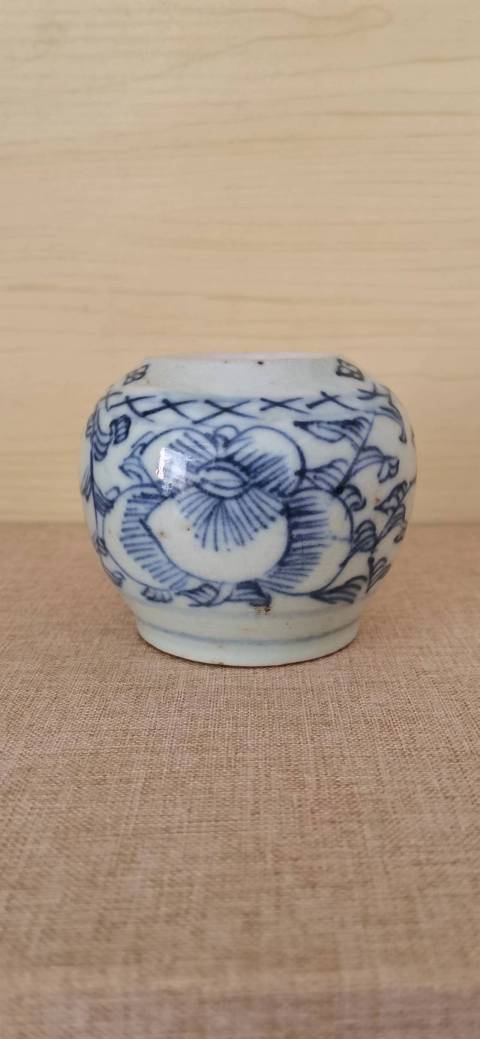 古玩陶瓷清代道光青花水呈拍賣，當前價格1500元