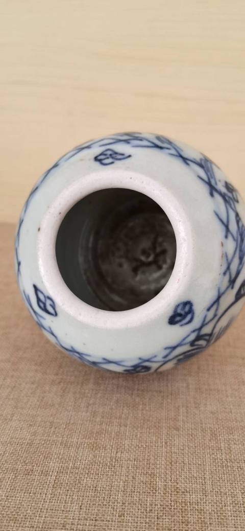 古玩陶瓷清代道光青花水呈拍賣，當前價格1500元