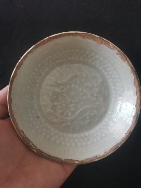 古玩陶瓷青白釉洗拍賣，當(dāng)前價(jià)格3999元