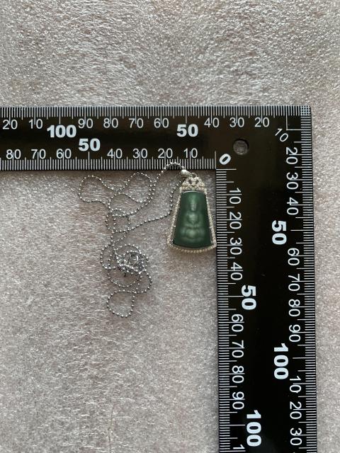 古玩玉器翡翠觀音拍賣，當(dāng)前價(jià)格680元
