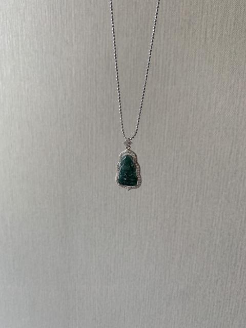 古玩玉器翡翠觀音拍賣,當前價格480元