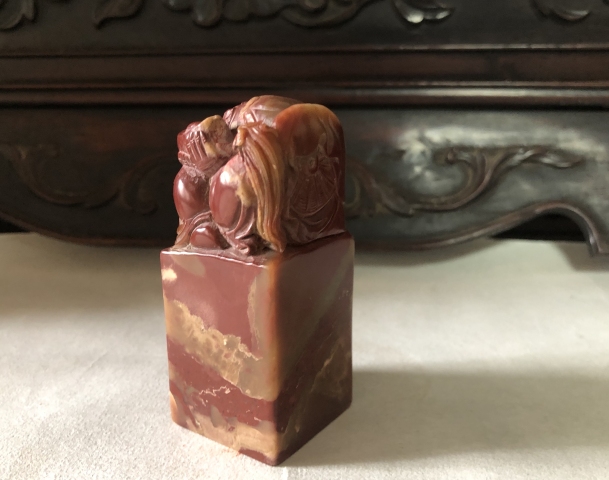 古玩雜項壽山石老印章拍賣,當前價格3999元