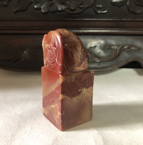 古玩雜項壽山石老印章拍賣,當前價格3999元