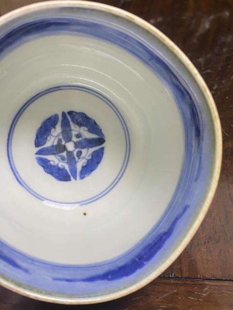 古玩陶瓷日本大正大明成化年制款青花彩繪杯拍賣,當前價格230元