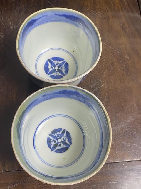古玩陶瓷日本大正大明成化年制款青花彩繪杯拍賣,當前價格230元