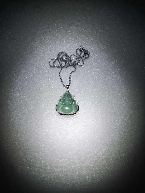 古玩玉器翡翠彌勒拍賣，當(dāng)前價(jià)格398元