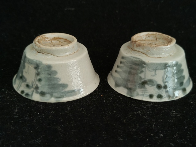 古玩陶瓷明中期.青花杯拍賣，當(dāng)前價(jià)格1280元