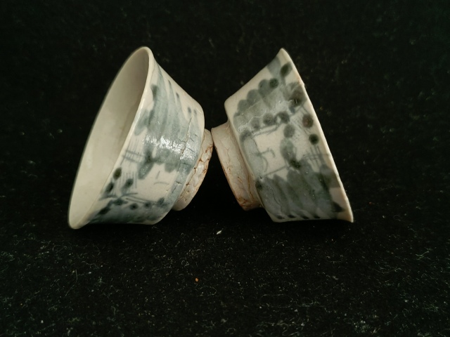 古玩陶瓷明中期.青花杯拍賣，當(dāng)前價(jià)格1280元