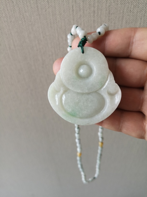 古玩玉器翡翠彌勒拍賣，當前價格998元