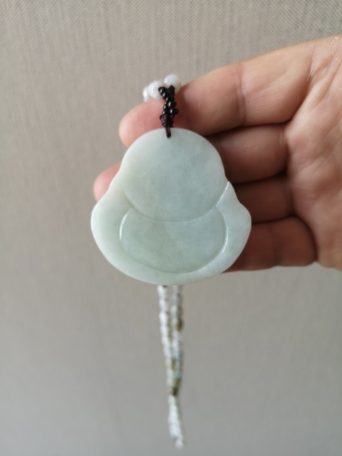 古玩玉器翡翠彌勒拍賣,當前價格850元