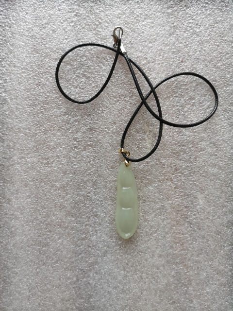 古玩玉器翡翠福豆拍賣，當前價格298元